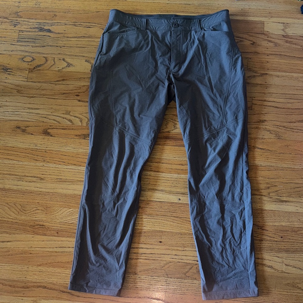 Kuhl Deceptr Men's Slate Gray Brown Pants outdoors camping 35x32